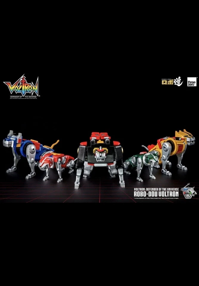  Defender of the Universe Golion Robo-Dou Action Figure ThreeZero VOLTRON - Immagine 3 di 4