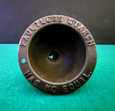 ATQ Promotional Home Laundry Funnel By Faultless Starch ''Has No Equal''-RARE FIND