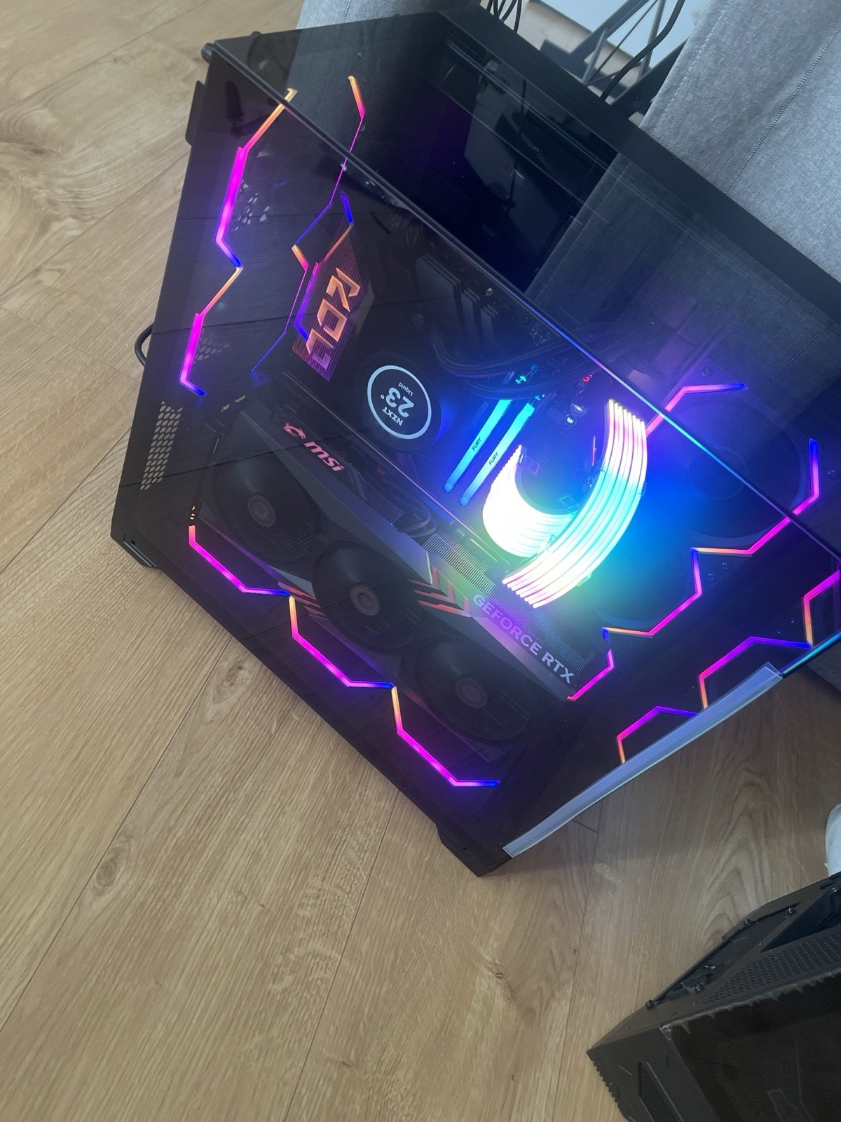 Msi 4080 Super Gaming X Trio (Heatink Swapped Out With A 4090 Heatsink) GPU ONLY