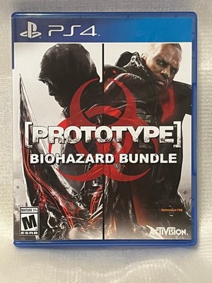 Prototype Biohazard Bundle PlayStation 4 PS4 + Case Works Good Free Ship USA