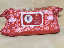 Macbeth Collection PupTown Grooming Wipes 150 Wipes Unscented (Sealed) Exp 1/27