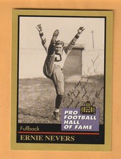 Ernie Nevers Chicago Cardinals 1991 ENOR Pro Football HOF #107 Superior WI