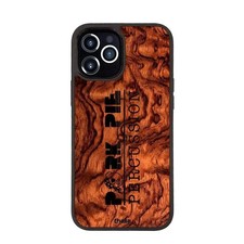 Thalia Pork Pie Logo Case for iPhone 15 Plus | Full Logo, Bubinga