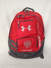 Zaino Under Armour Storm1 Rosso Grigio Sport Viaggio Confezione Grande Borsa Pernottamento