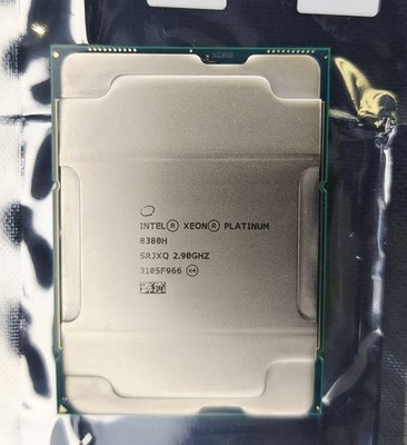 Intel Xeon Platinum 8380H 28-core 2.9GHz SRJXQ Processor