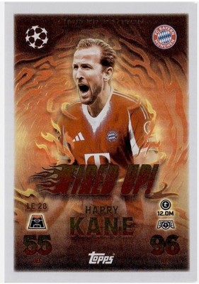 MATCH ATTAX Champions League 2025/2026 LE28 Fired Up! Limited Edition Harry Kane