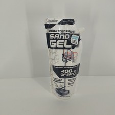 GoSports Sand Gel Weighted Base Filler for Indoor/Outdoor Basketball White