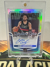 2024-25 Donruss Cade Cunningham Signature Series Holo Auto Pistons