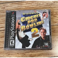 Brunswick Circuit Pro Bowling 2 Sony Playstation 1 PS1 Complete