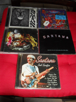 CD Sammlung - Santana - 5 Alben