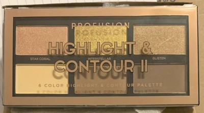 Profusion Highlight & Contour II Palette Pressed Powder Glow Star Coral