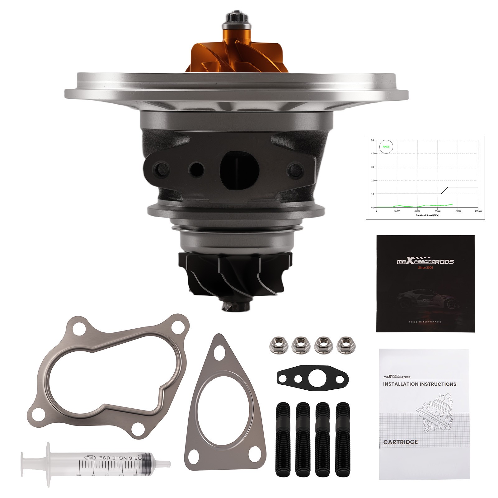 Turbo Chra Core for Toyota Hiace Hilux 2.5L D 2KD-FTV 2001 1720130120 Billet