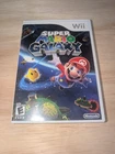 Super Mario Galaxy Nintendo Wii CIB Complete w/ Case and Manual