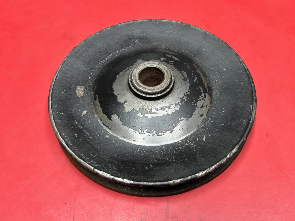 Polia de bomba de direção hidráulica 1980-86 Ford F150 2WD SEM A/C - 4,9L E0TC-3D673-GA - Imagem 3 de 4