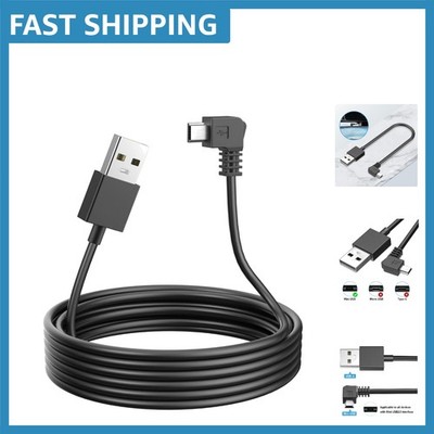 Compact USB-C Car Charging Cable for Mini Devices - Ideal for Dash Cams