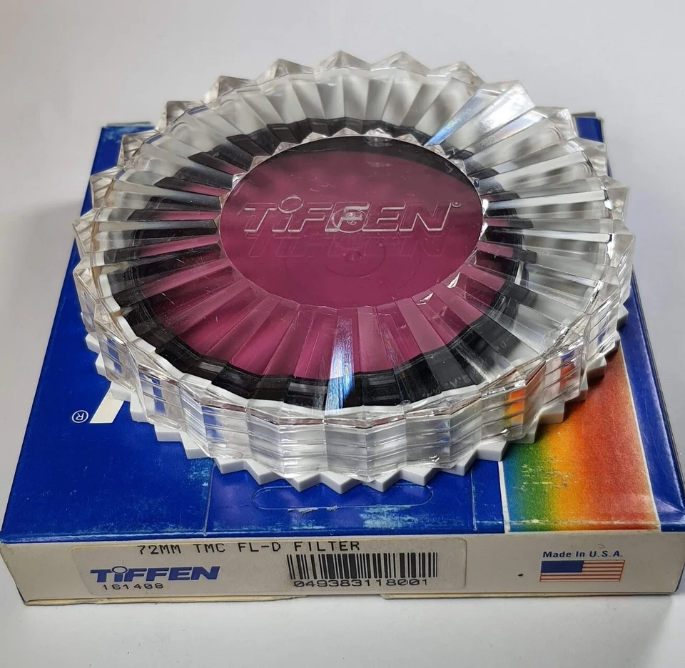 Tiffen 72mm FL-D Multi Coated Glass Lens Filter 72 mm Fluorescent FLD FL-Day USA - Image 2 of 4
