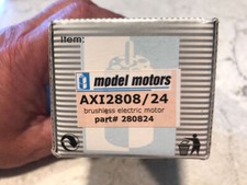 Modellismo Motori AXI 2808/24 Motore Brushless 1160 Giri/V per Aereo RC