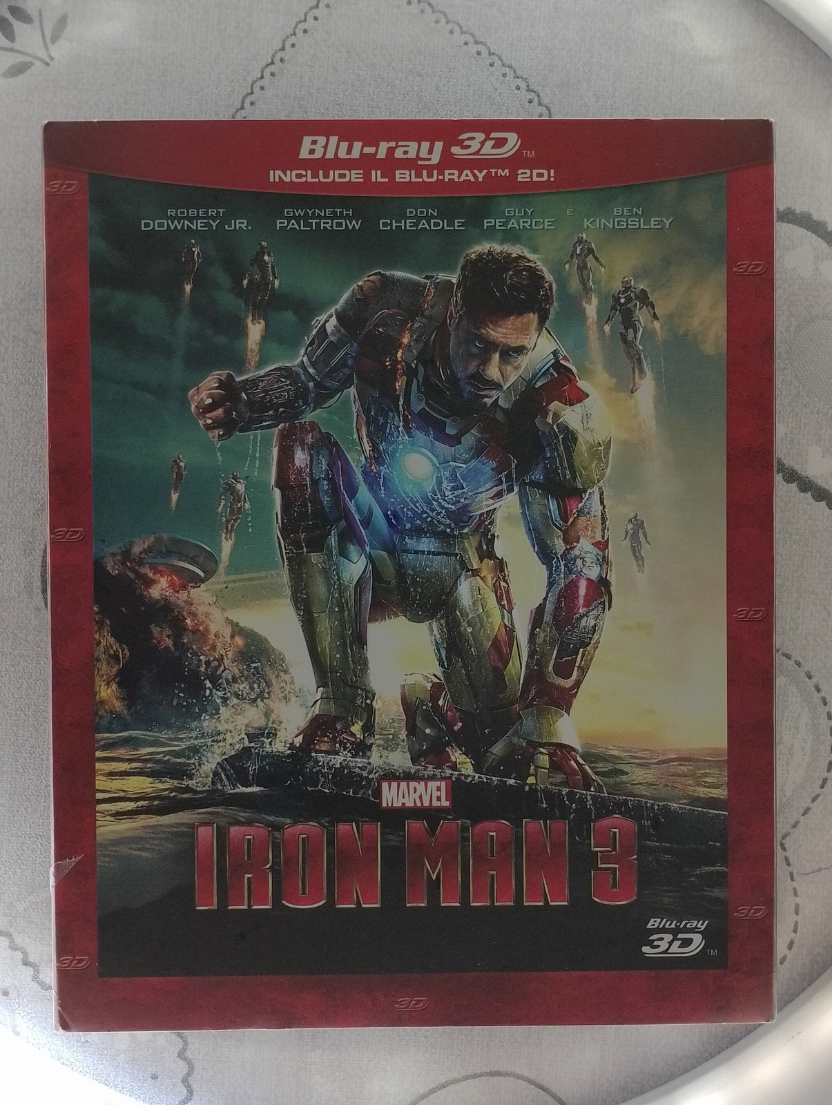 Iron Man 3 - 3D 2D Blu Ray Nuovo