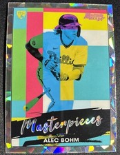 2021 Bowman's Best Alec Bohm Masterpieces Atomic Refractor Rookie #BM-7 Phillies