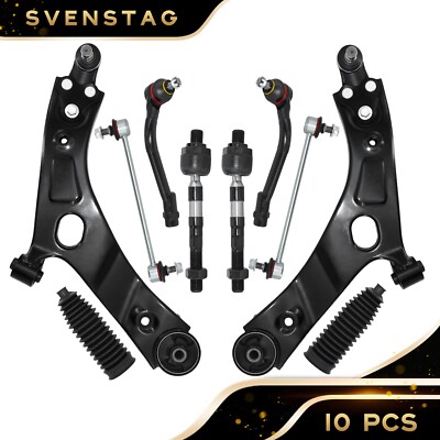 SVENSTAG Control Arm Kit for 2010-2013 Hyundai Tucson Kia Sportage - 10Pcs