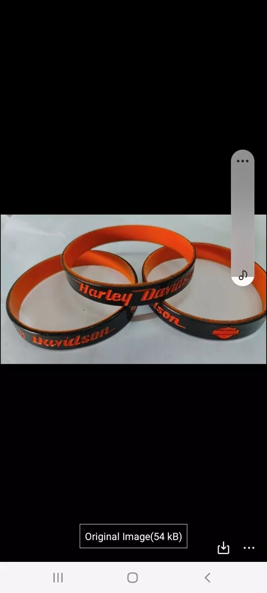 Harley davidson silicone wristband clearance