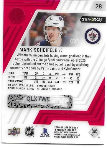 2020-21 UD Synergy Base Red Parallel Scratched Bounty Code "You Pick from list" - Picture 48 of 130