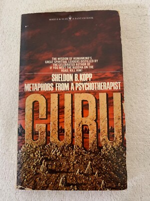 Guru: Metaphors From a Psychotherapist by Sheldon B. Kopp (1976) VG CONDITION