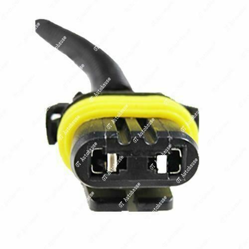 2X 9005 HB3 9145 H10 Extension Wiring Harness Socket For Headlight Fog Light DRL - Picture 2 of 5
