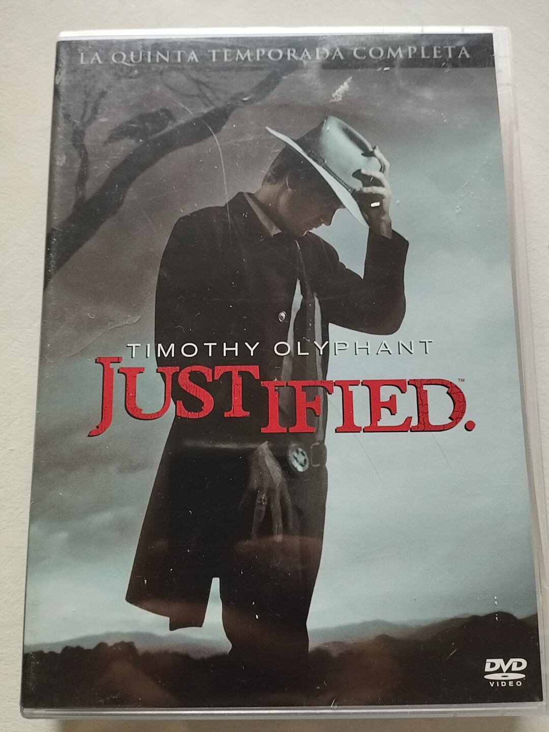 Justified Fifth Season 5 Complete - 3 x DVD Spanish English Region 2 - 3T