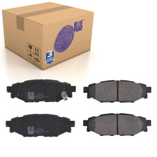 Juego de pastillas de freno traseras GT86 kit para Toyota 26696AG010 impresión azul ADS74233