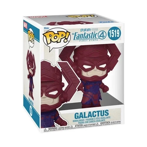 Funko POP! The Fantastic Four First Steps Galactus Super 6 3/4" Figure #1519