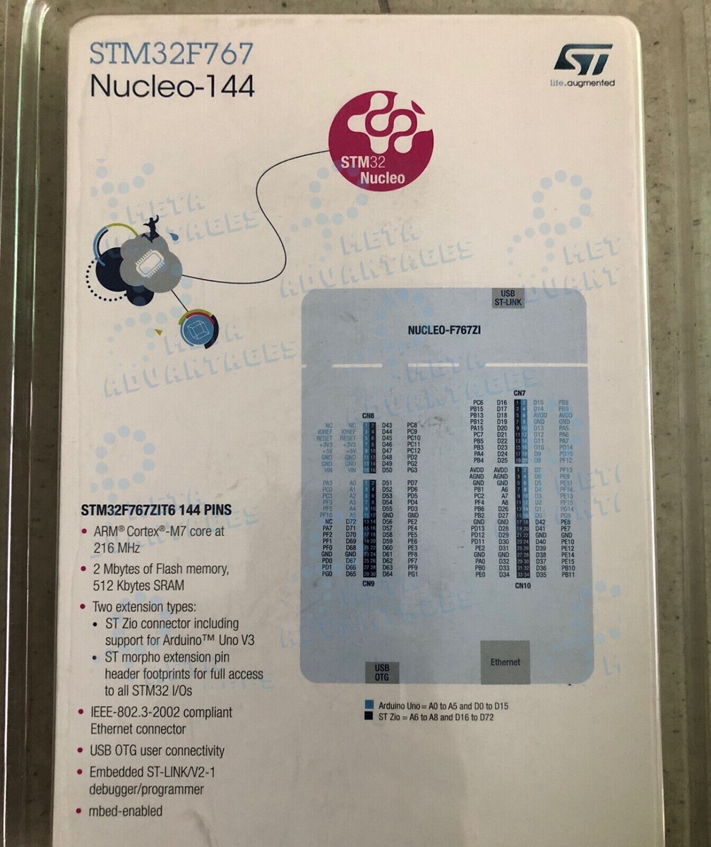 1PCS New ST NUCLEO-F767ZI STM32F767 Development Board | eBay