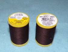 Coats and Clark Cotton All Purpose Thread, 225 yards, Chona Brown (8960)