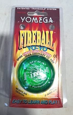 Vintage Yomega Yo-Yo Corp MADE IN USA Fireball High Performance Yo-Yo Green New
