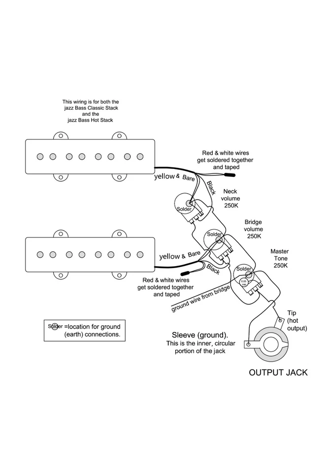 Pastilla de barra de jabón Johnny Eleca para bajo eléctrico de 4 cuerdas, mástil, negro, PBB-4N-B Foto 4 de 4