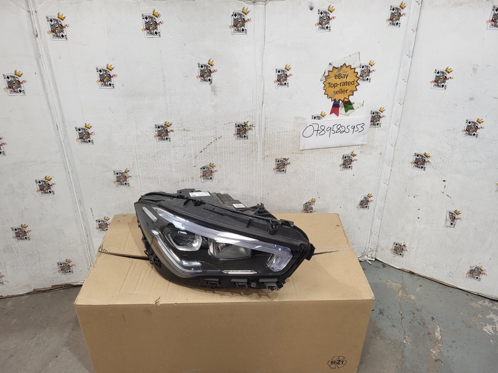 Genuine MERCEDES CLA 2019 Headlight W118 Drivers Side Xenon LED 