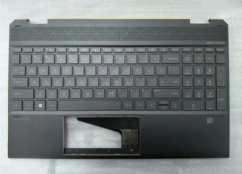 HP Spectre x360 15-EB0043DX 15-EB0081NR 15T-EB Palmrest w/Backlit Keyboard - 第 1/1 張圖片