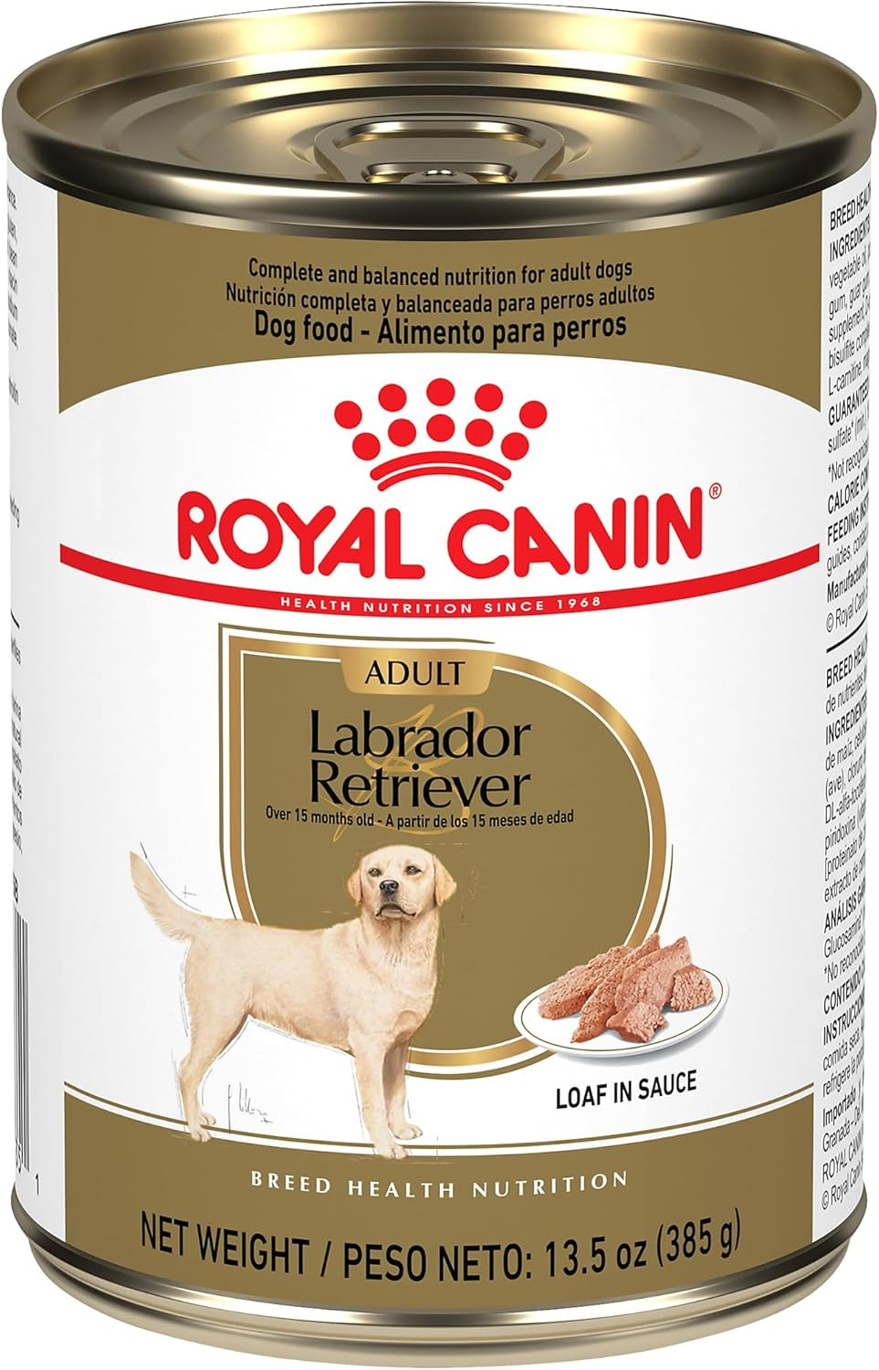 Labrador Retriever Loaf in Sauce Canned Dog Food, 13.5 Oz Ca