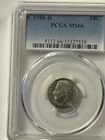 1956-D Roosevelt Dime MS66