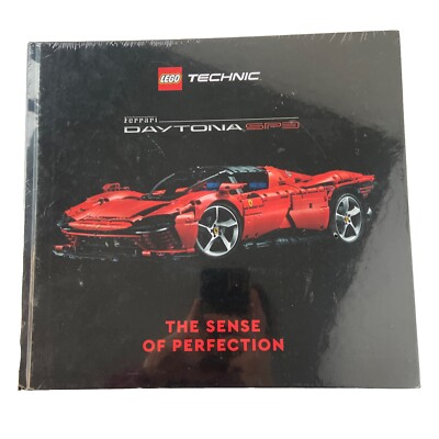 LEGO TECHNIC FERRARI DAYTONA SP3 THE SENSE OF PERFECTION NON NUMBERED BOOK NEW