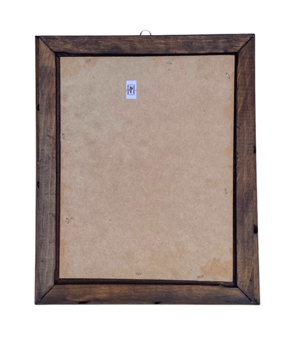 Santisima Trinidad/ Holy Trinity 9 x 11 Inch Rustic Wooden Frame New - Picture 2 of 2
