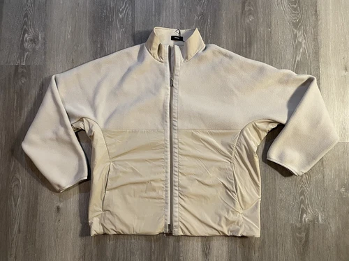 Theory Jacket Mens XXL Grady Hz Nello Fleece  Sherpa Teddy Mockneck Full Zip - product listing photo
