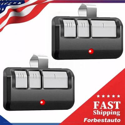 3-Button Garage Remote for Yellow Learn Button For Chamberlain LiftMaster