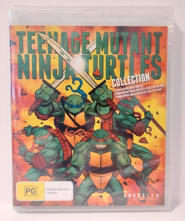 Teenage Mutant Ninja Turtles Trilogy Collection BluRay