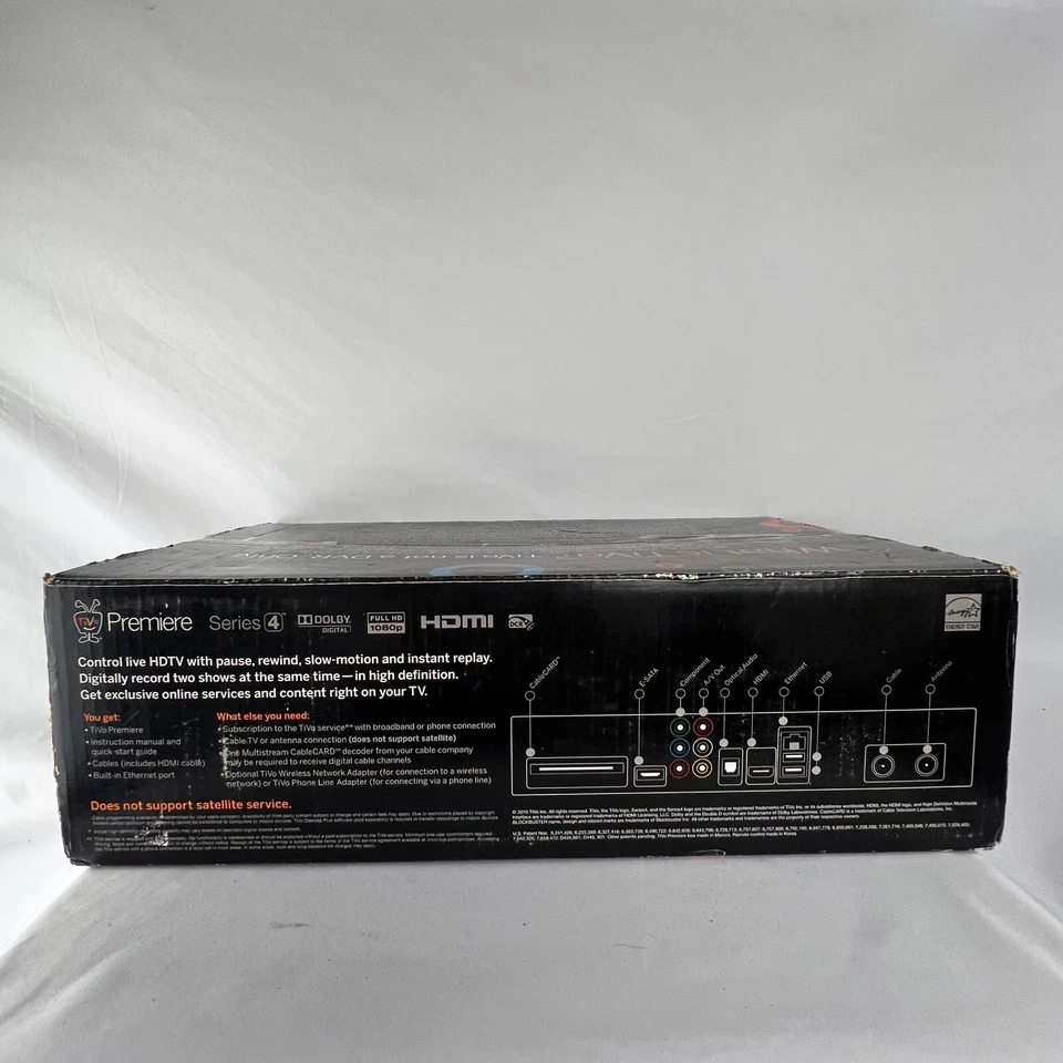 TiVo Premiere Series 4 Model TCD746320 1080p 45 HD Hours BRAND NEW IN BOX - Image 4 of 4