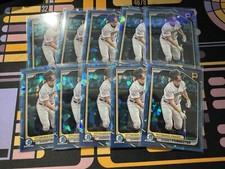 x10 2024 Bowman Sapphire Garret Forrester #BCP-148 Lot