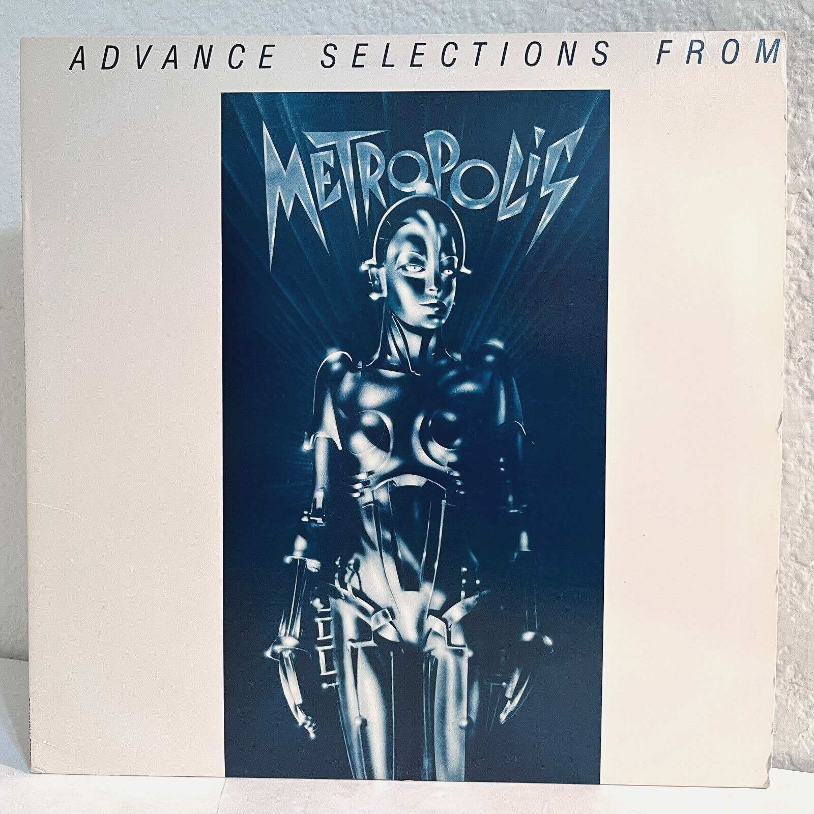 METROPOLIS Movie Promo (Bonnie Tyler/Jon Anderson) 12" Vinyl Record Single - EX