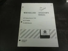New Holland 60" Rotary Broom Operator's Manual   87024191