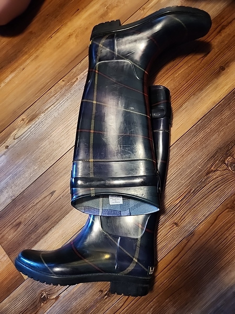 Tall Rain Boots Womens Ralph Lauren Multicolored Rossalyn