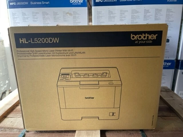 HL L5200DW Brother Laser Printer 1200X1200 DPI 42PPM 256MB HLL5200DW
